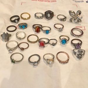 Lot of rings (26)